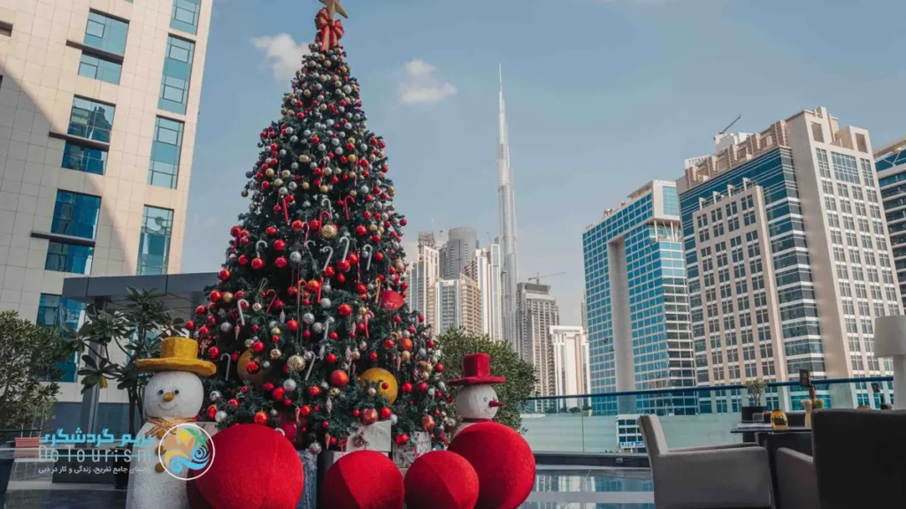 جشن کریسمس در دبی